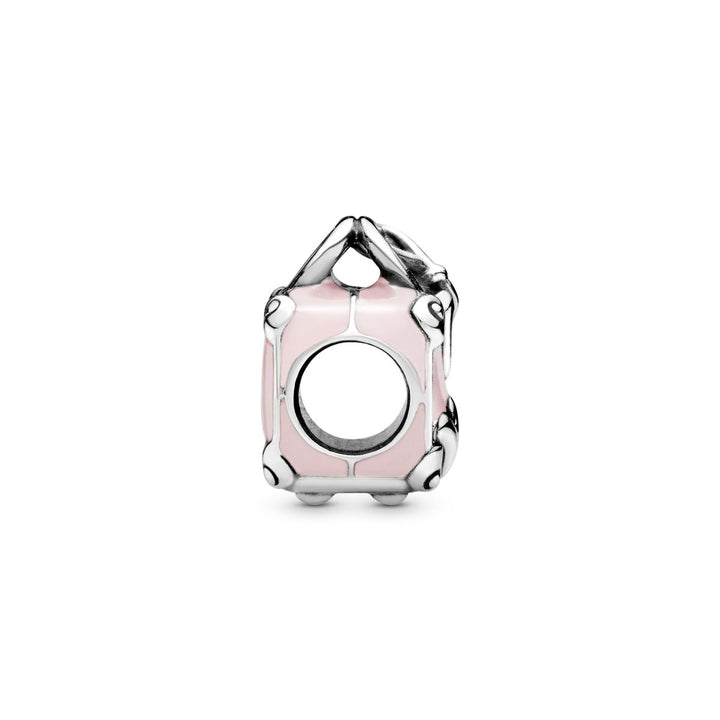 Pandora Rosafarbener Koffer Charm - 798063EN124