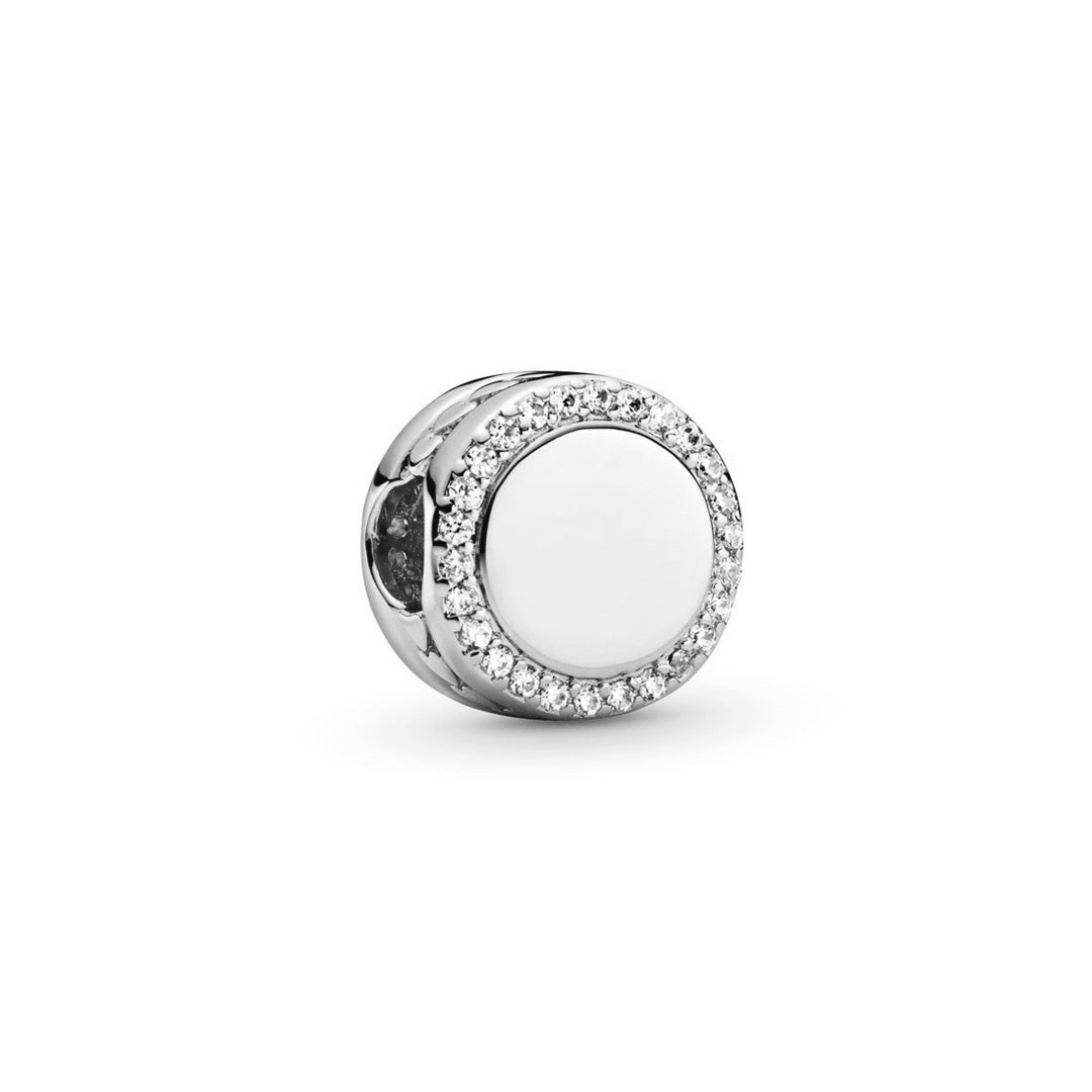 Pandora Gravierbarer Knopf Charm - 798747C01