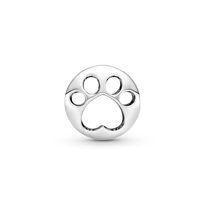 Pandora Offen gearbeiteter Hundepfotenabdruck Charm - 798869C00