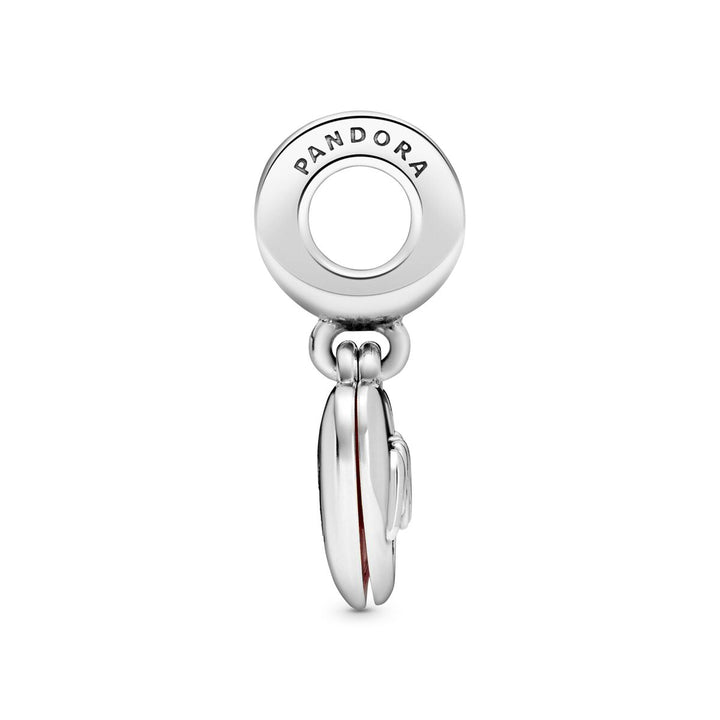 Pandora Mum Inschrift Herz Charm - 798887C01