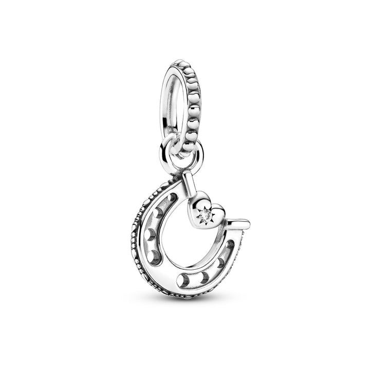 Pandora Horseshoe and Heart Charm - 799157C01