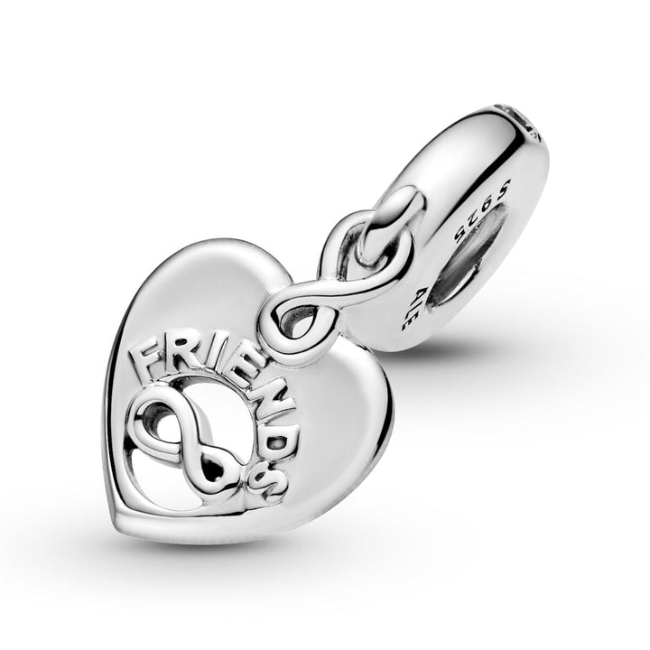 Pandora Freunde für immer Herz Charm - 799294C01