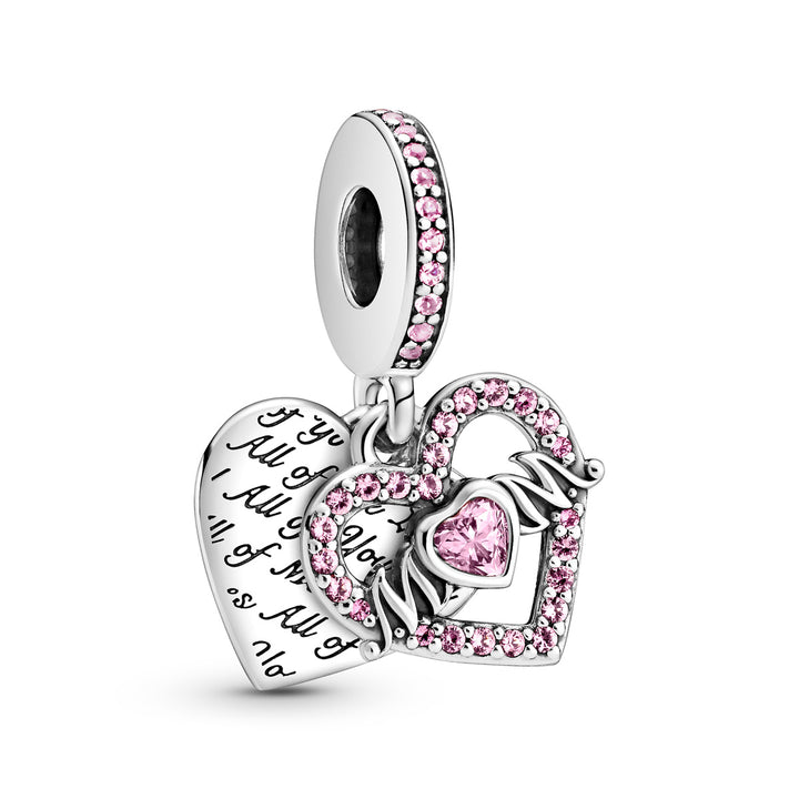 Pandora Heart &amp; Mum Charm - 799402C01