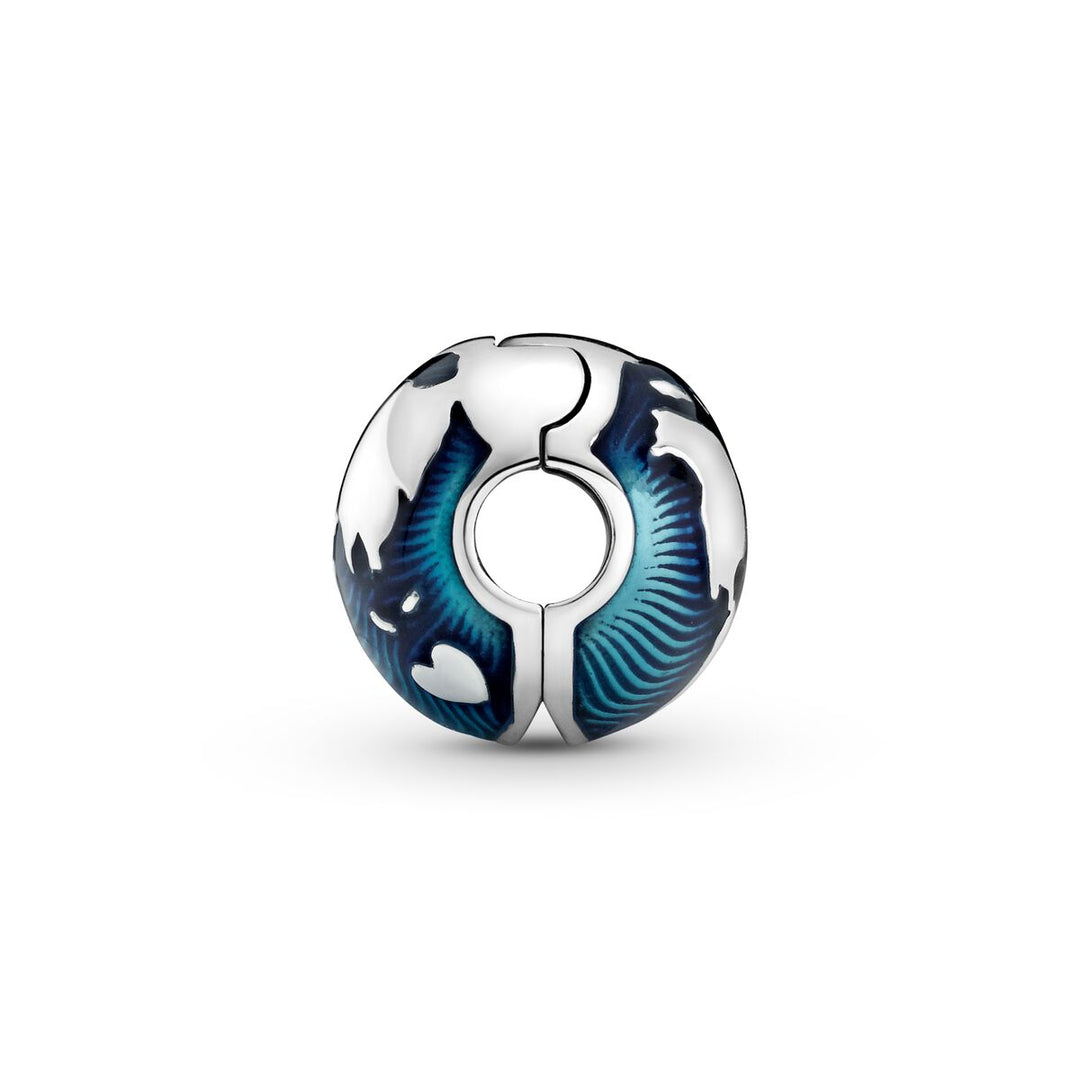 Pandora Blauer Globus Clip - 799429C01