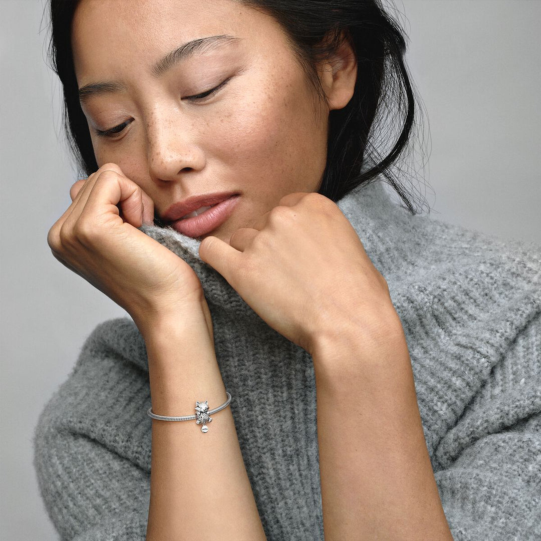 Pandora Kätzchen &amp; Garnknäuel Charm - 799535C00