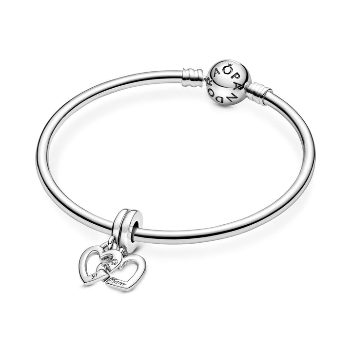 Pandora Verbundene Schwester Teilbare Herzen Charm - 799538C01