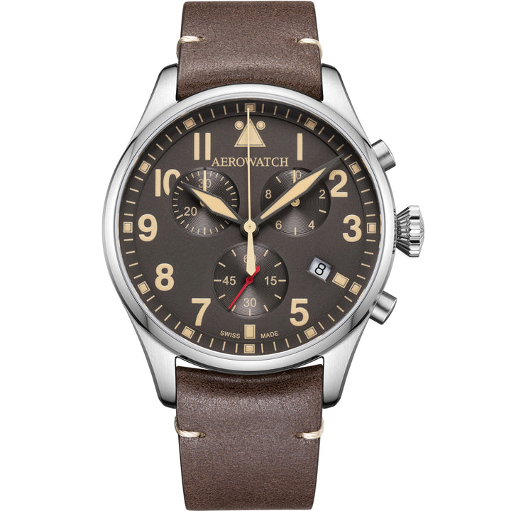 Aerowatch Les Grandes Classiques Chrono Pilot Quartz - A 79990 AA09