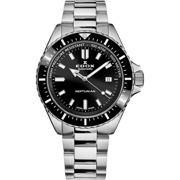 Edox Neptunian Date Automatic - 80120 3NM NIN