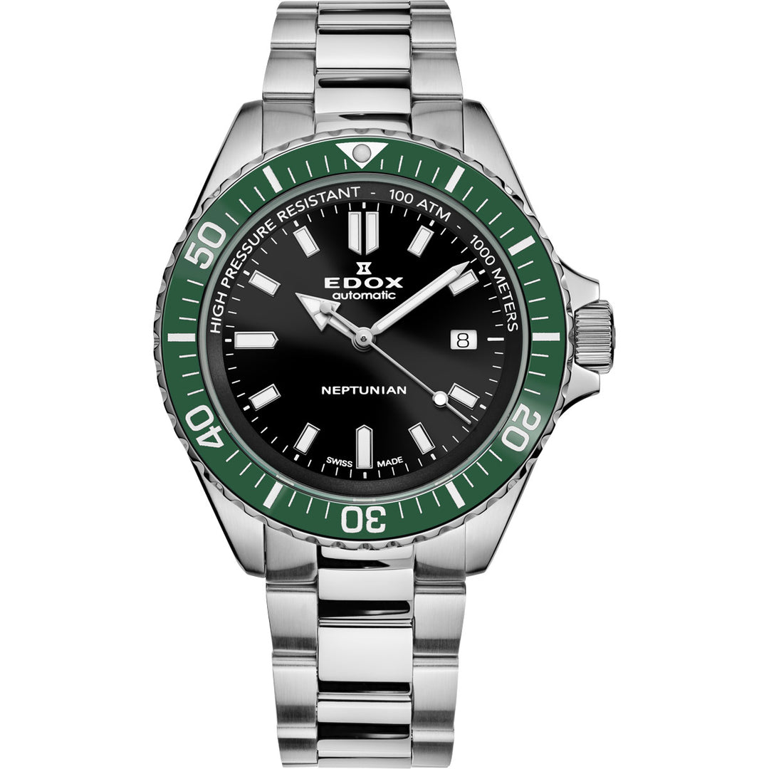 Edox Neptunian Date Automatic - 80120 3VM NIN