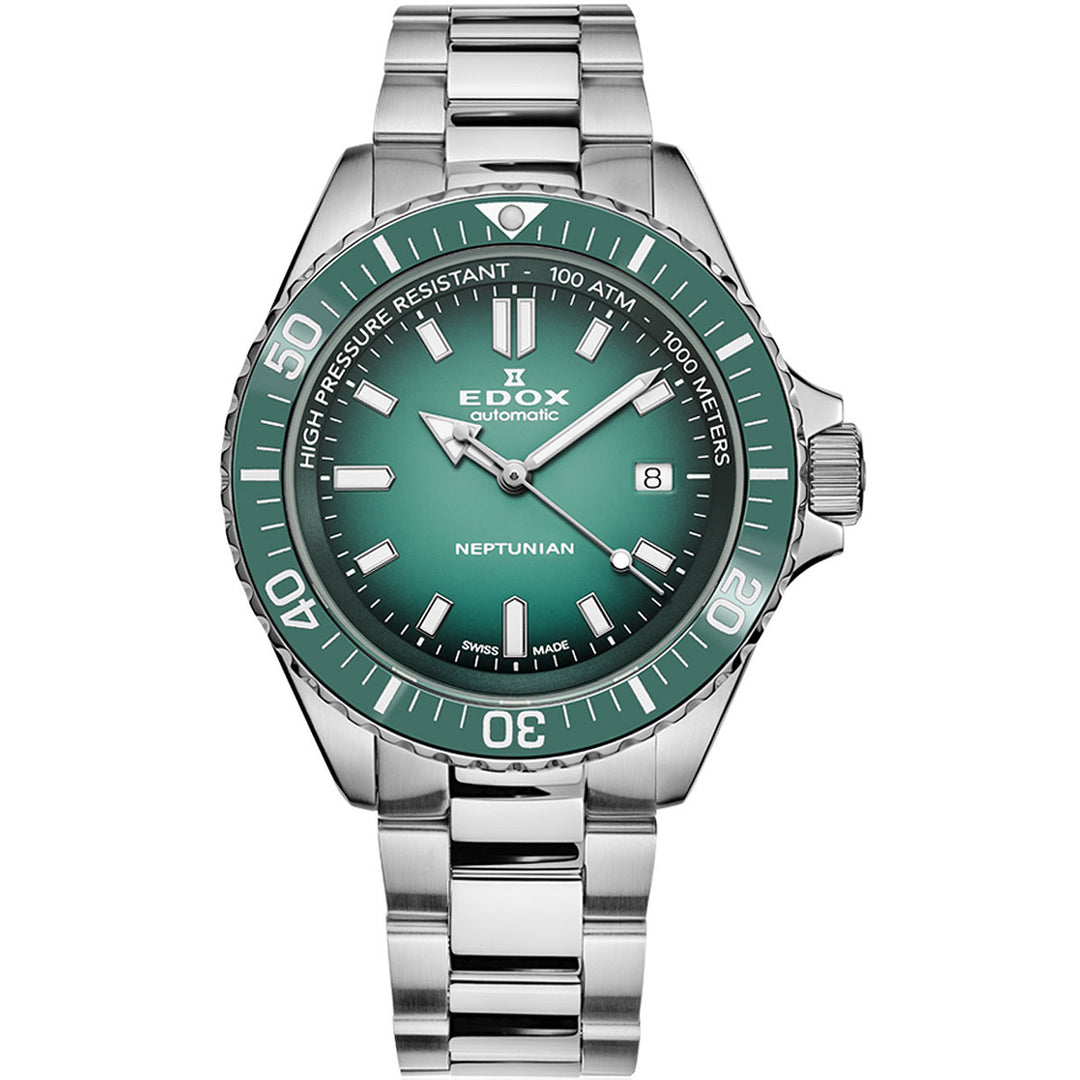 Edox Neptunian Date Automatic - 80120 3VM VDN1