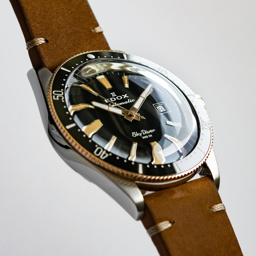 Edox Skydiver Date Automatic Limited Edition - 80126 357RNM NIRB