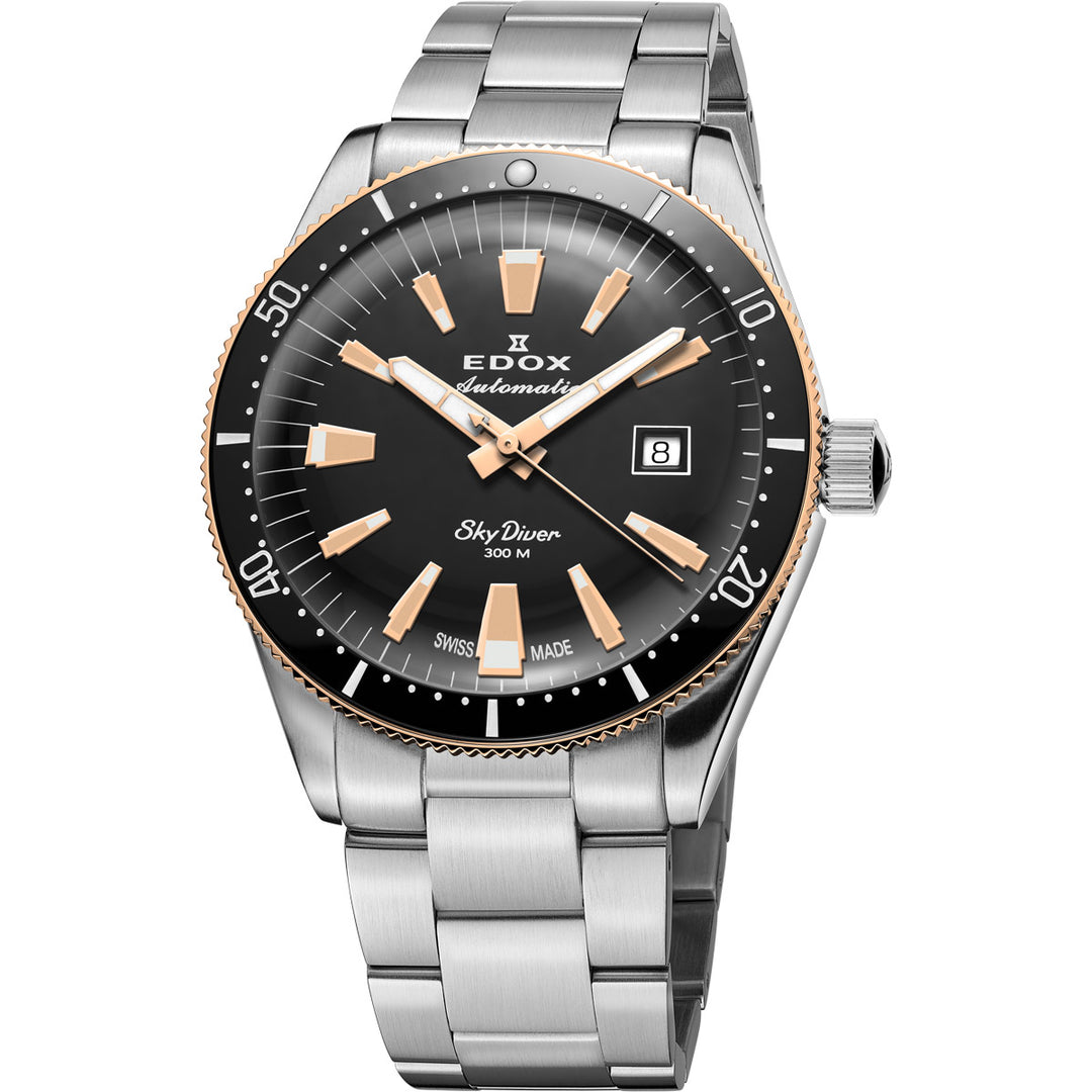 Edox Skydiver Date Automatic Limited Edition - 80126 357RNM NIRB