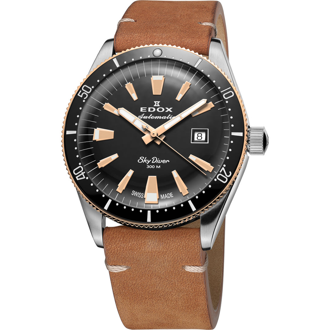 Edox Skydiver Date Automatic Limited Edition - 80126 357RNM NIRB