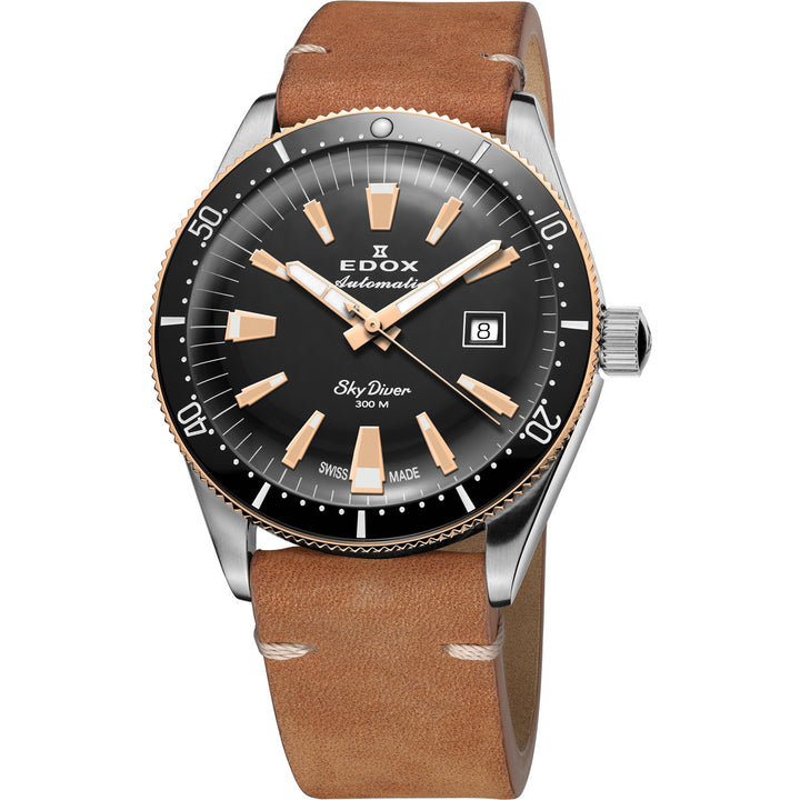 Edox Skydiver Date Automatic Limited Edition - 80126 357RNM NIRB
