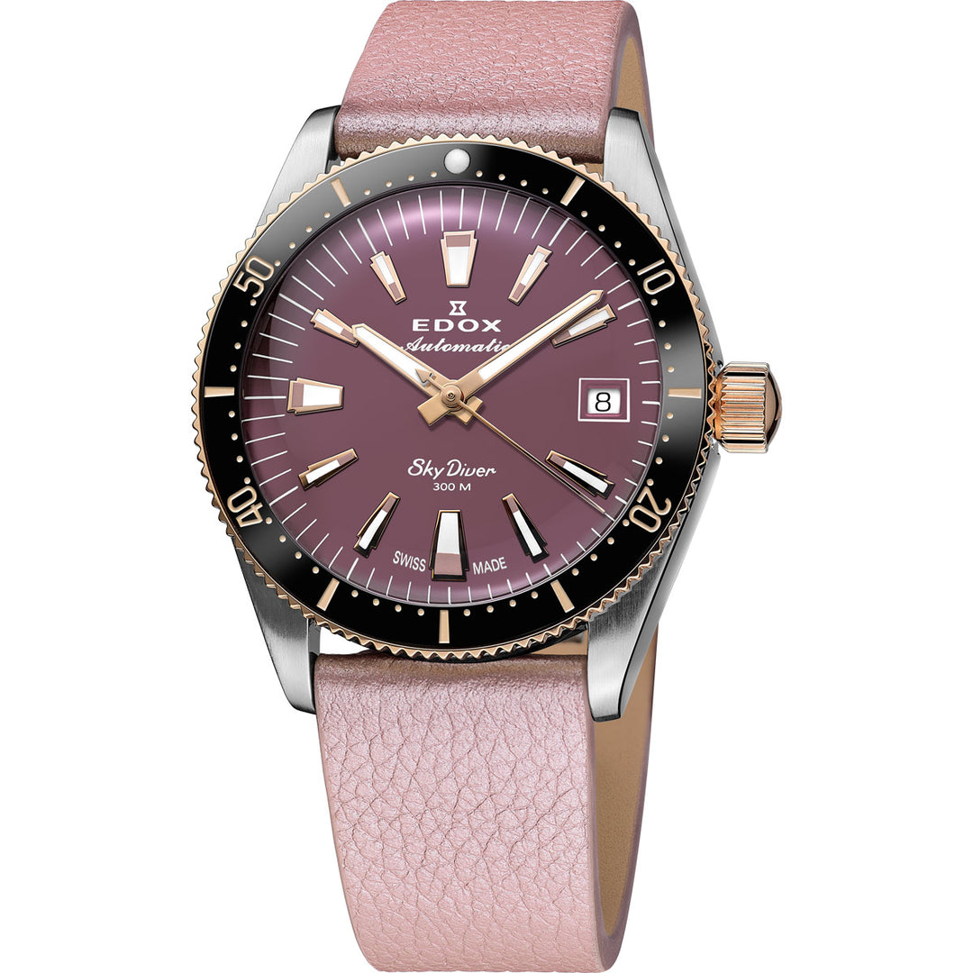 Edox SkyDiver 38 Date Automatic Limited Edition - 80131 357RNRC VIO