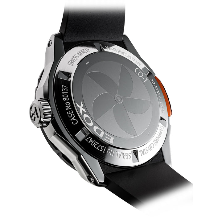 Edox CO-1 Date Automatic Bezel Lock - 80137 37GNO AO