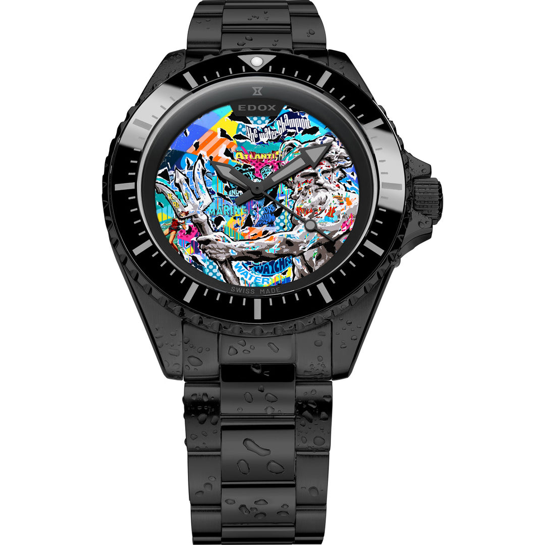 Edox Pop Neptunian Automatic Jo Di Bona Limited Edition - 80141 37NM BONA