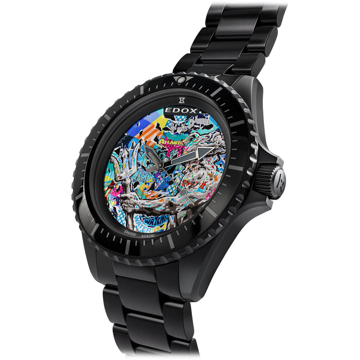 Edox Pop Neptunian Automatic Jo Di Bona Limited Edition - 80141 37NM BONA
