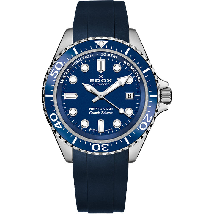 Edox Neptunian Grande Réserve Date Automatic - 80801 3BUCAB BUIN