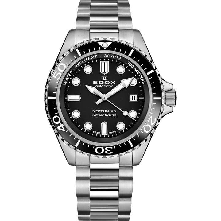 Edox Neptunian Grande Réserve Date Automatic - 80801 3NM NIN