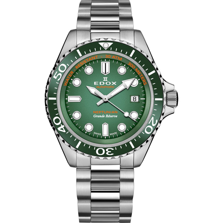 Edox Neptunian Grande Réserve Date Automatic - 80801 3VM VDN