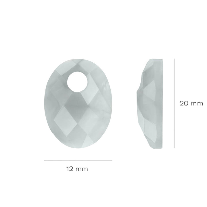 Blush Ohr Charms Grey Agate - 810GRAO