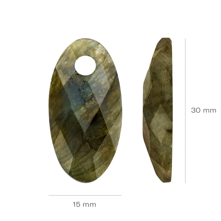 Blush Ohr Charms Labradorite - 820LABL
