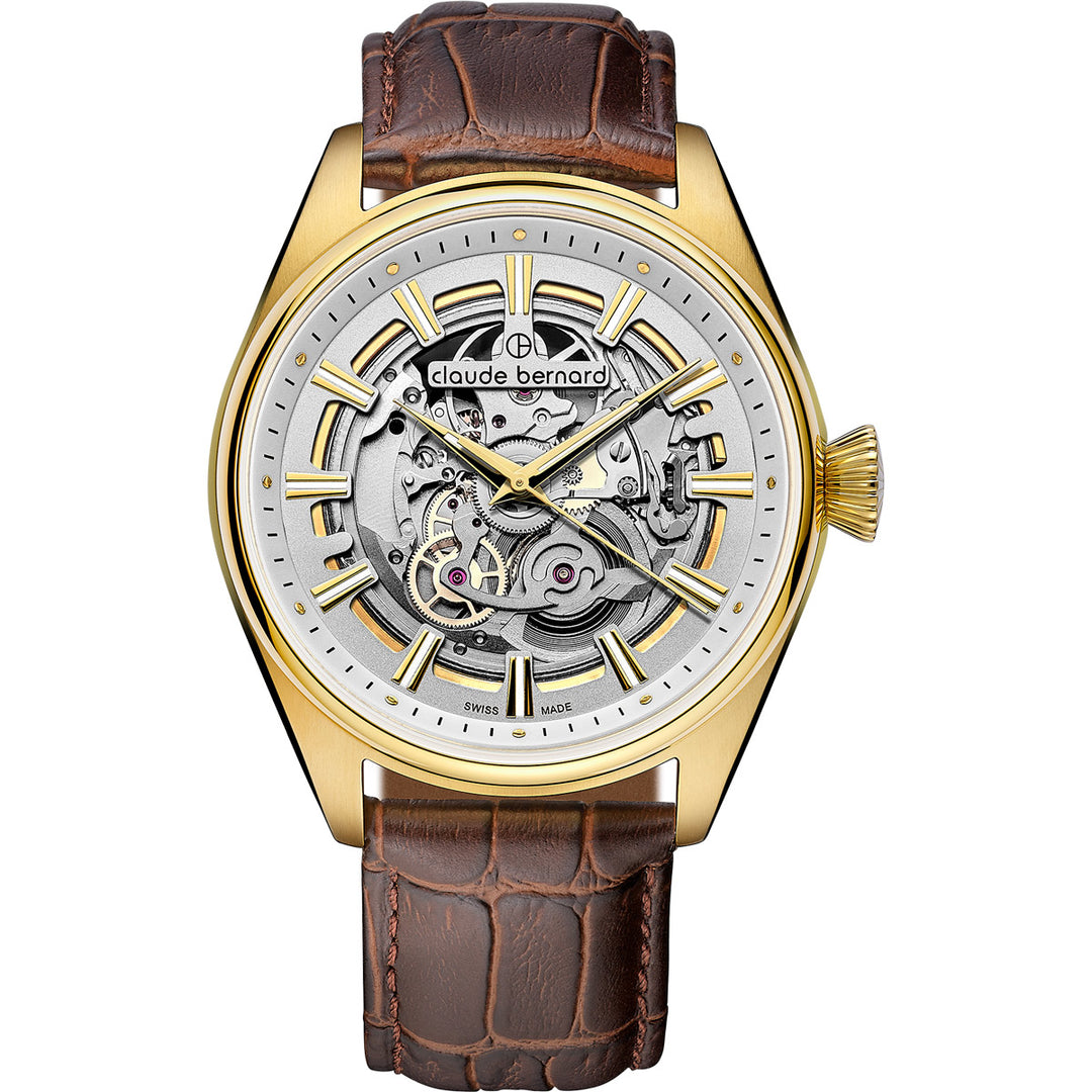 Claude Bernard Proud Heritage Automatic Skeleton - 85307 37JC AID