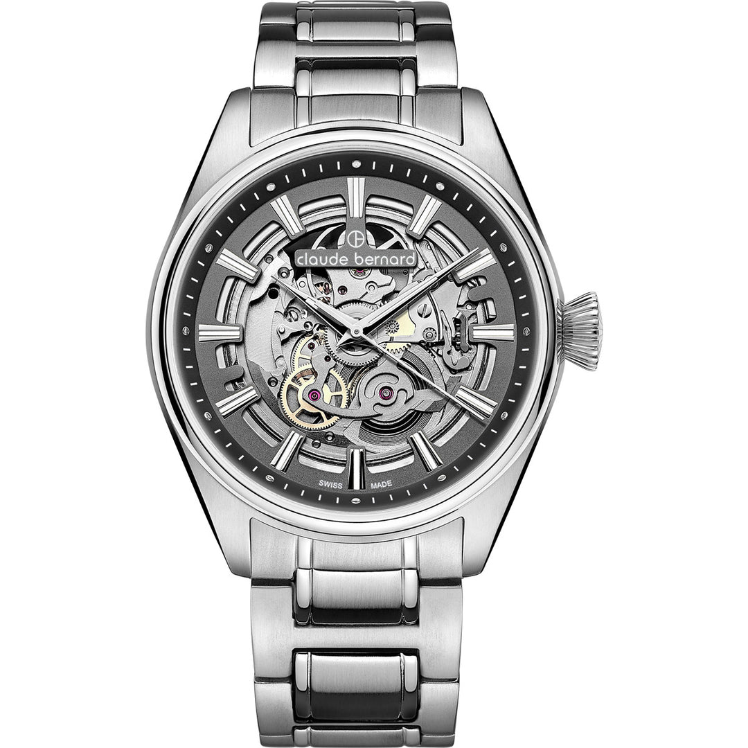 Claude Bernard Proud Heritage Automatic Skeleton - 85307 3M GIN