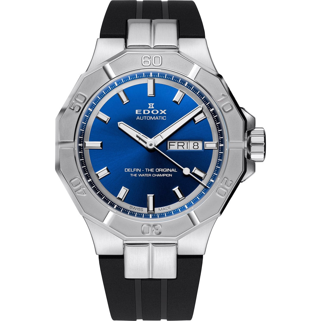 Edox Delfin Day Date Automatic - 88008 3CA BUIN