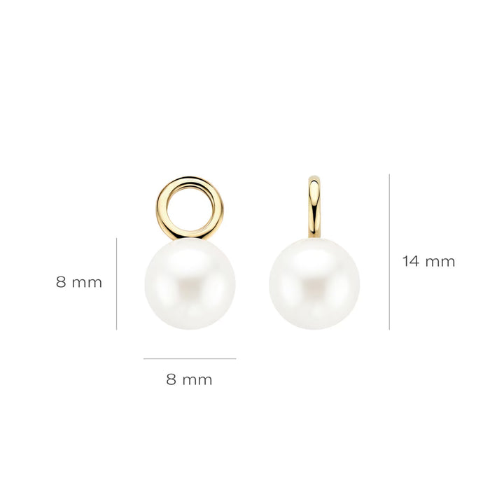 Blush Ohr Charms 14k Gelbgold - 9023YPW