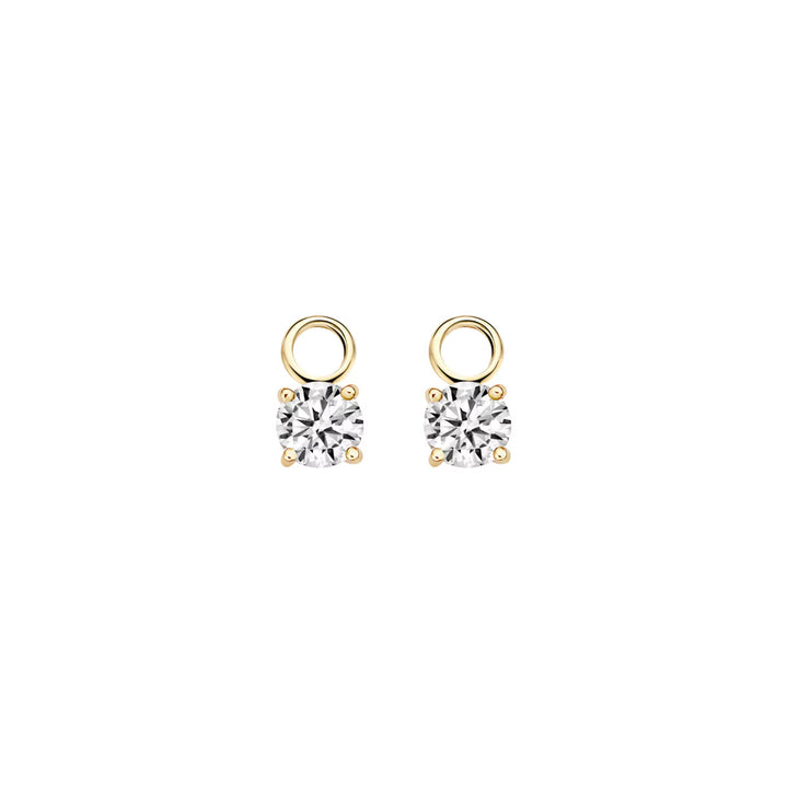 Blush Ohr Charms 14k Gelbgold - 9045YZI