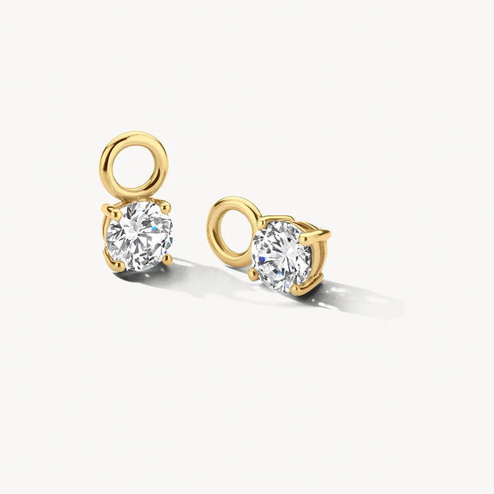 Blush Ohr Charms 14k Gelbgold - 9045YZI