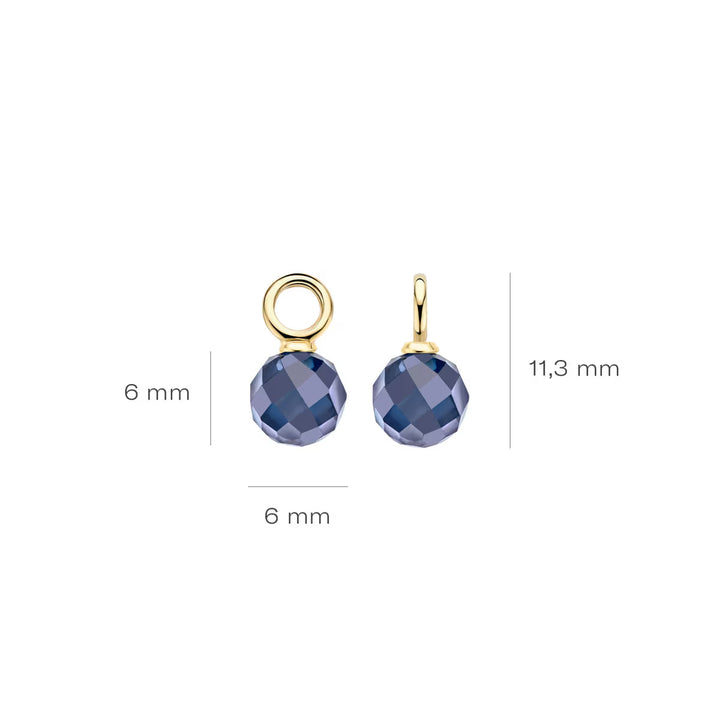 Blush Ohr Charms 14k Gelbgold - 9046YDB