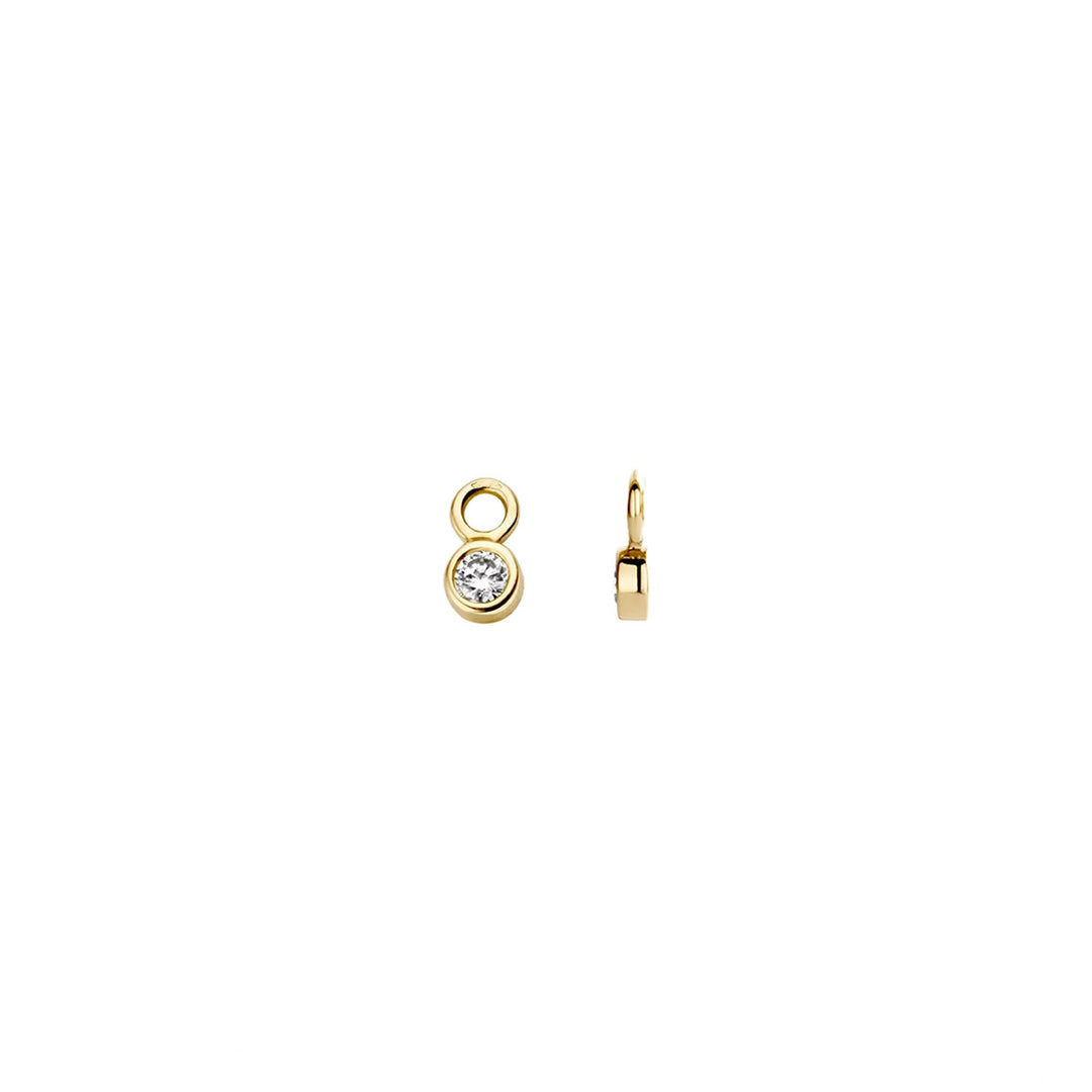 Blush Ohr Charms 14k Gelbgold - 9058YZI