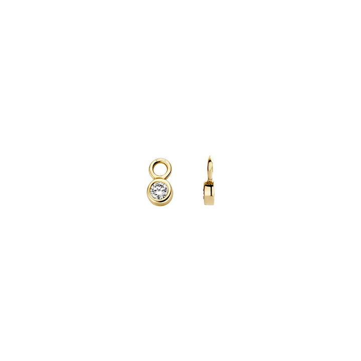 Blush Ohr Charms 14k Gelbgold - 9058YZI