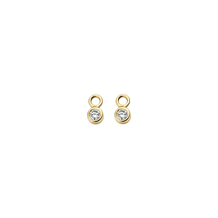 Blush Ohr Charms 14k Gelbgold - 9058YZI