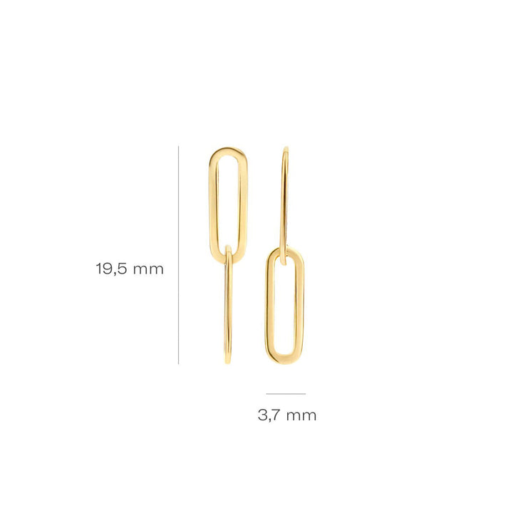Blush Ohr Charms 14k Gelbgold - 9064YGO