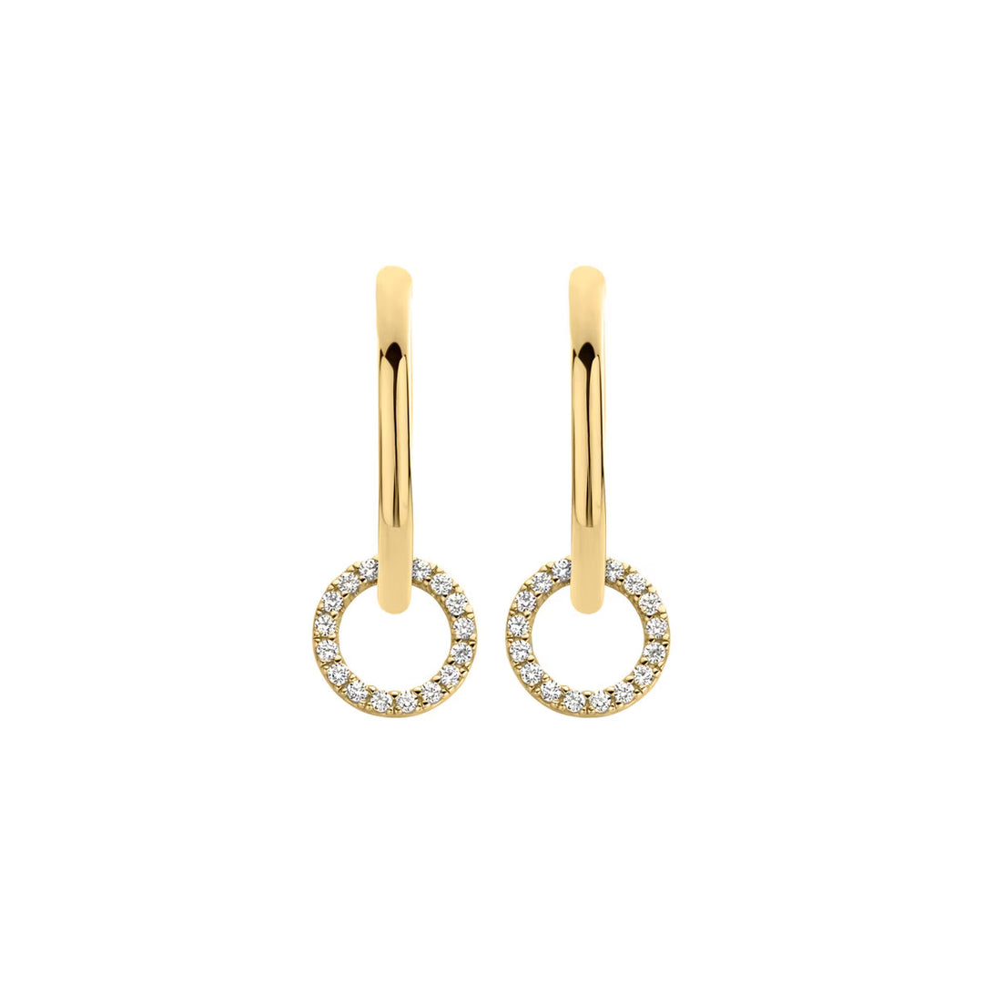 Blush Ohr Charms 14k Gelbgold - 9066YZI