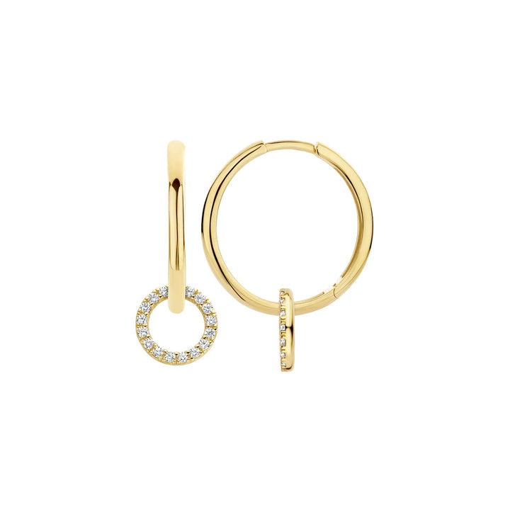 Blush Ohr Charms 14k Gelbgold - 9066YZI