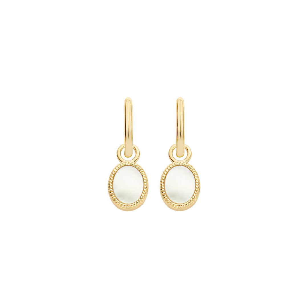 Blush Ohrring Charms 14k Gelbgold - 9078YMP