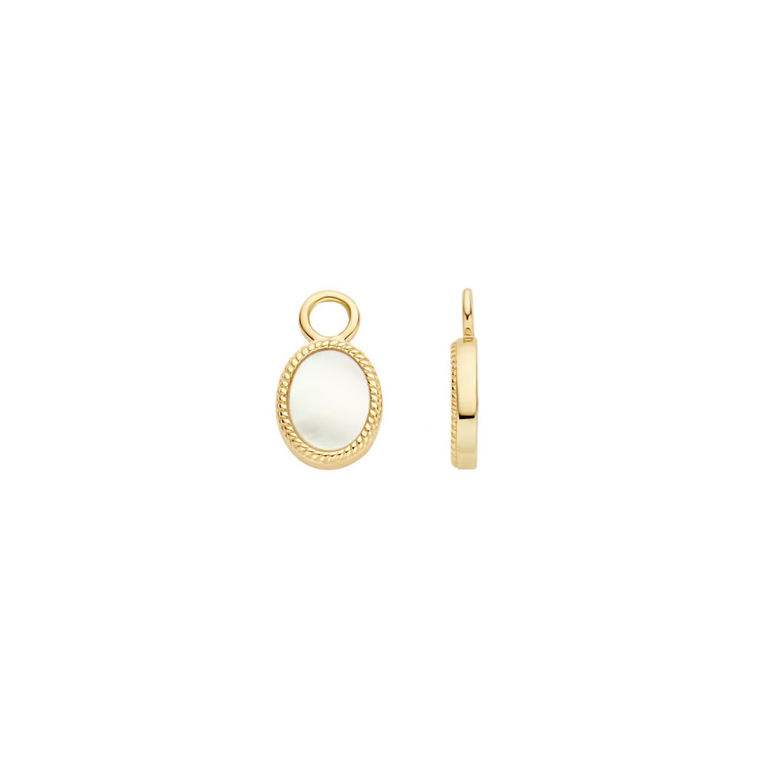 Blush Ohrring Charms 14k Gelbgold - 9078YMP