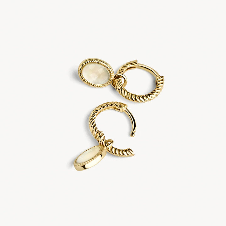 Blush Ohrring Charms 14k Gelbgold - 9078YMP