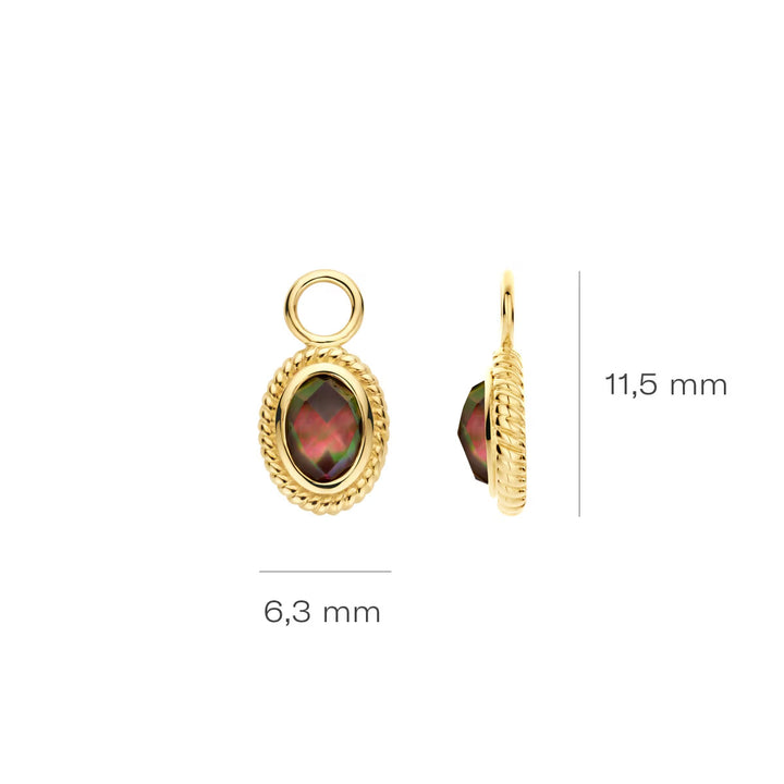 Blush Ohr Charms 14k Gelbgold - 9091YBQ