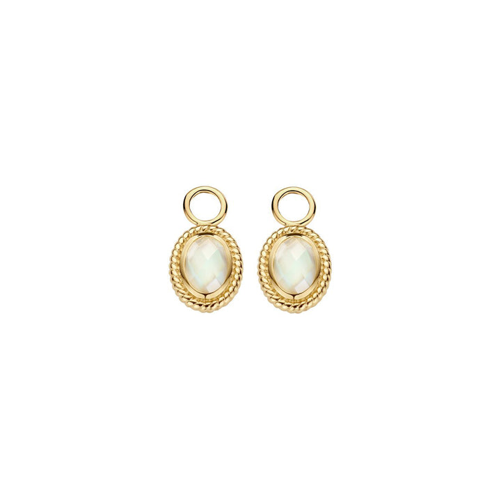 Blush Ohr Charms 14k Gelbgold - 9091YMQ