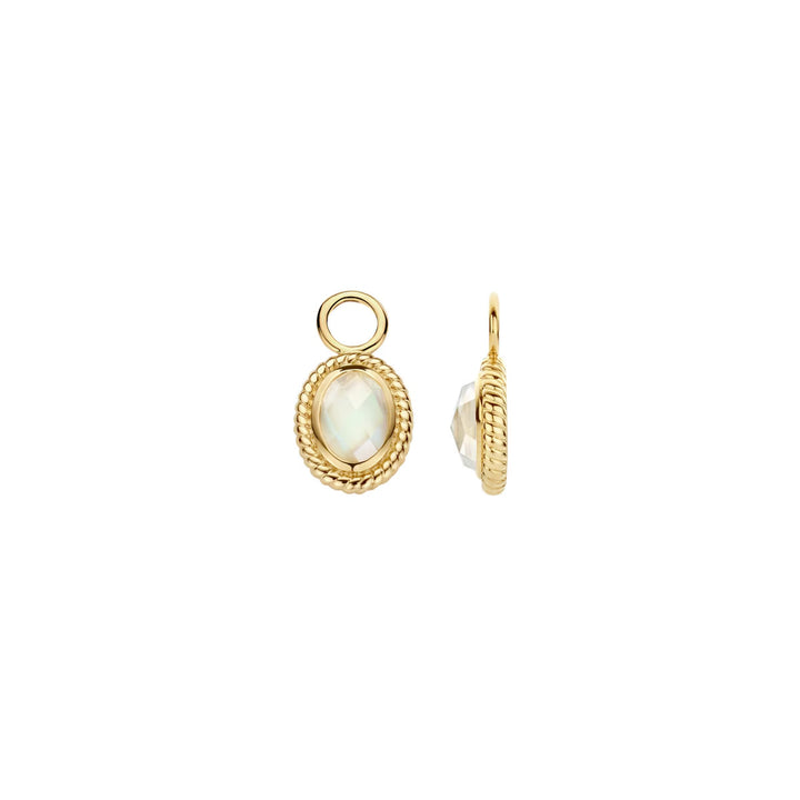 Blush Ohr Charms 14k Gelbgold - 9091YMQ