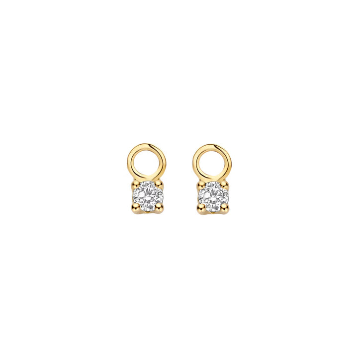 Blush Ohr Charms 14k Gelbgold - 9097YZI