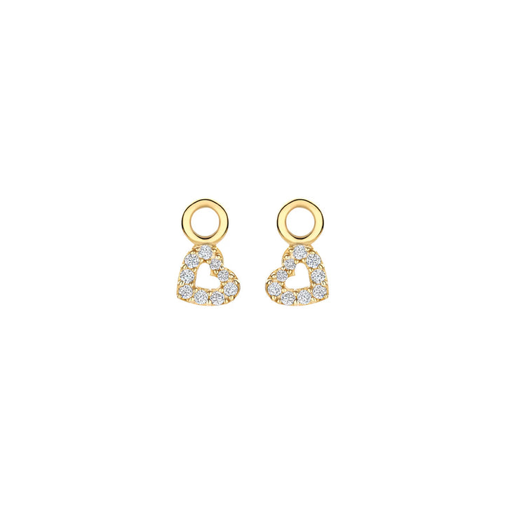 Blush Ohr Charms 14k Gelbgold - 9098YZI