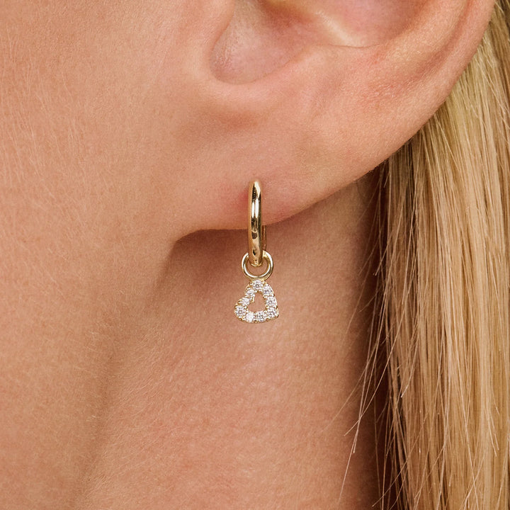 Blush Ohr Charms 14k Gelbgold - 9098YZI