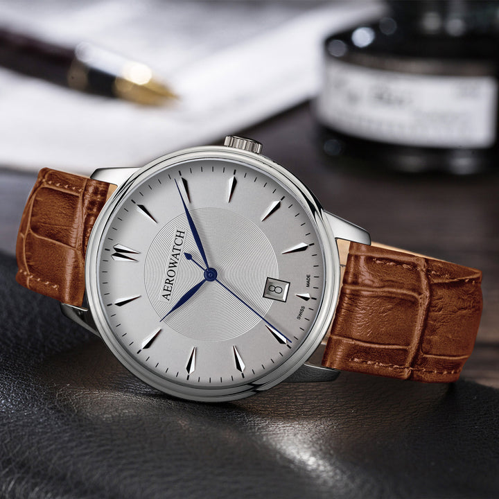 Aerowatch Les Grandes Classiques Gent Quartz Eco - A 42102 AA03